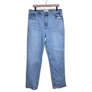 Abercrombie & Fitch The 90s Straight Ultra High Rise Denim - Size 33/16